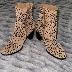 Gibson & Latimer Boots Booties Animal Print Leopard  US size 7.5m